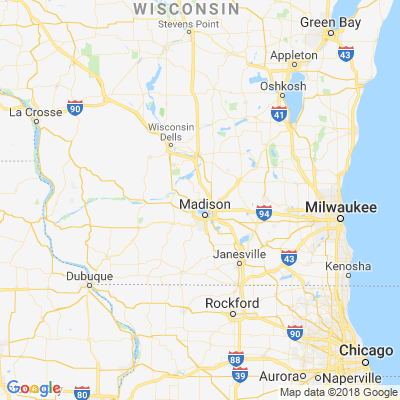 Waunakee Wi Zip Code Map - United States Map